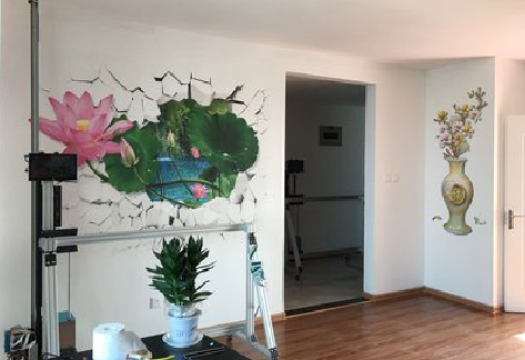 峨边彝族自治县墙体彩绘相比墙纸的优势。