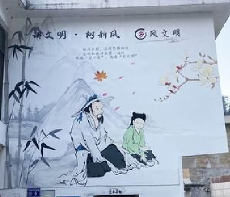 峨边彝族自治县分享几个墙绘保养知识。