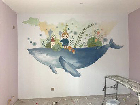 峨边彝族自治县手绘墙的特点及优势。